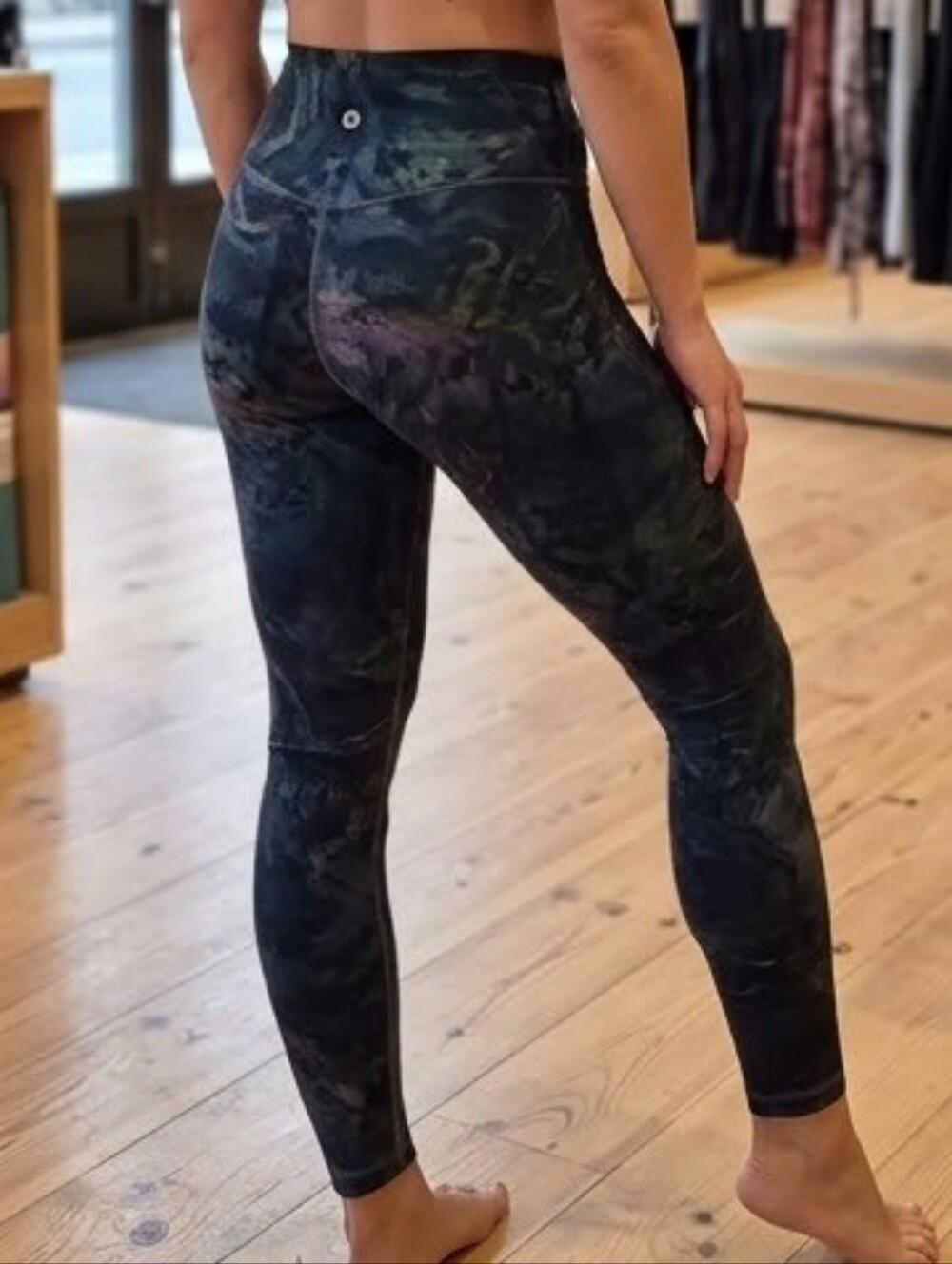 Lululemon Marble Print Leggings